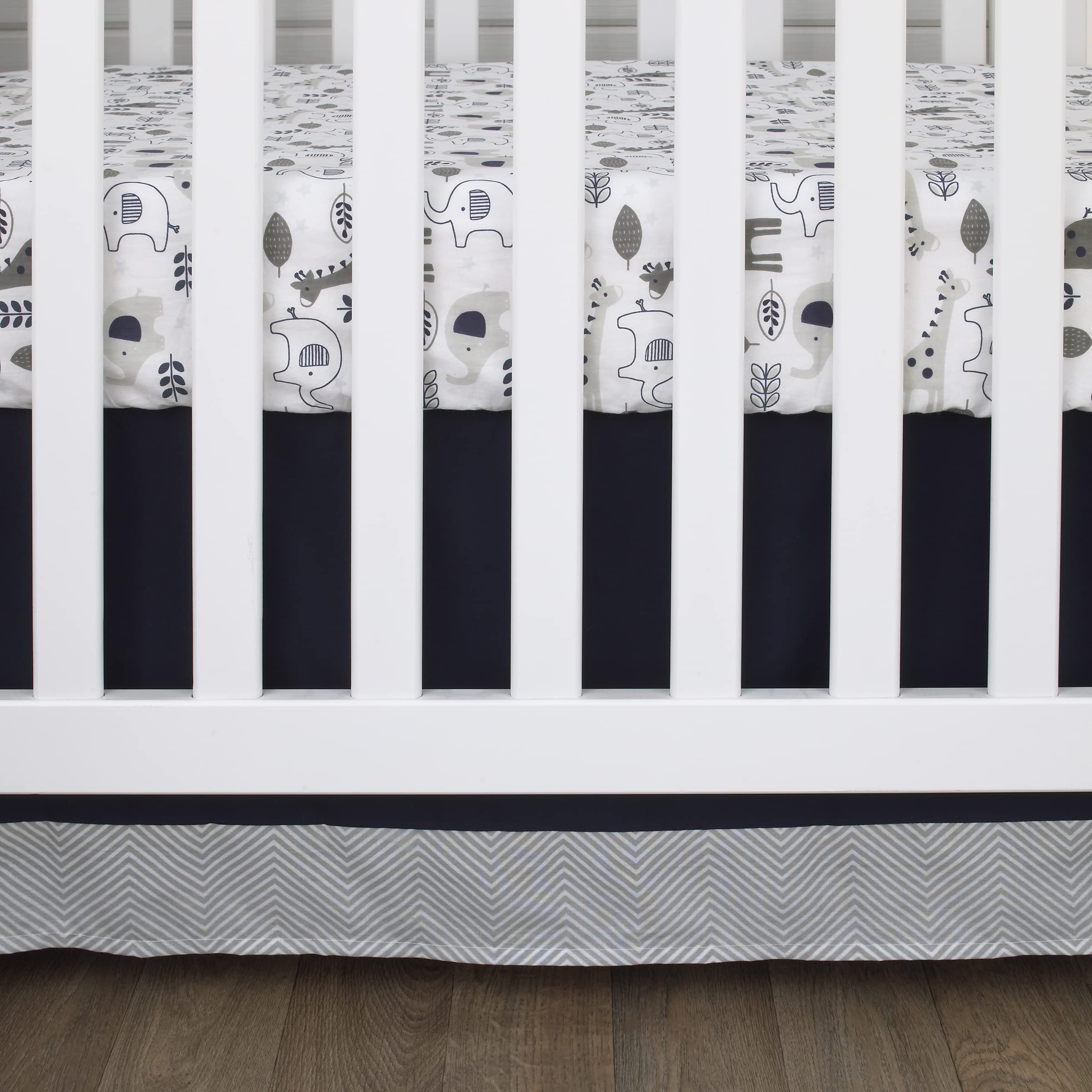 NoJo Love You to the Moon animals marching design as a charming focal point