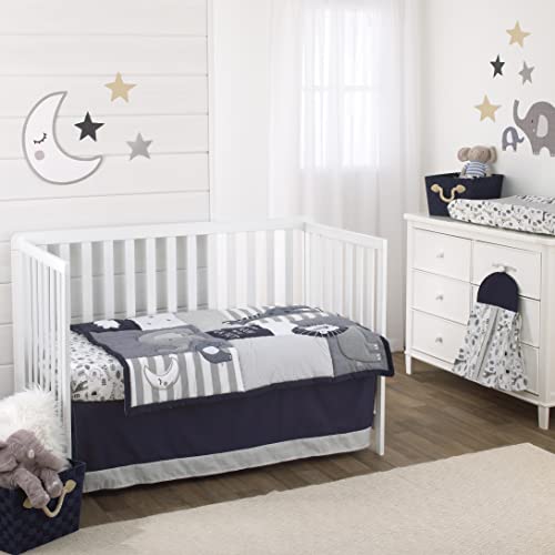 NoJo Love You to the Moon bedding close-up label highlights kit contents