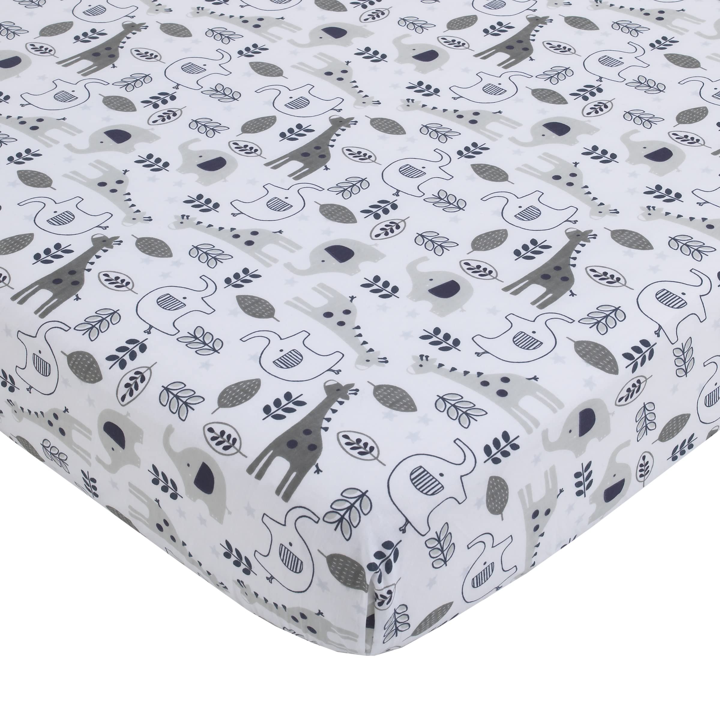 NoJo Love You to the Moon patterns and textures in navy gray white