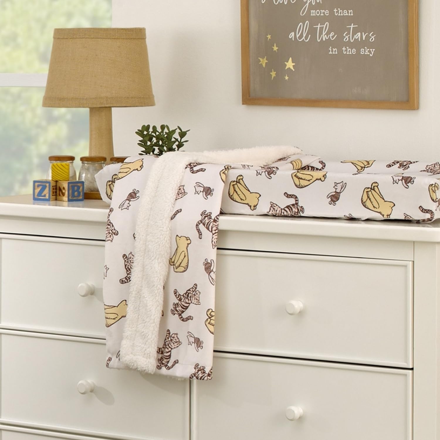 NoJo machine washable design makes quick, easy cleanups after diaper changes.