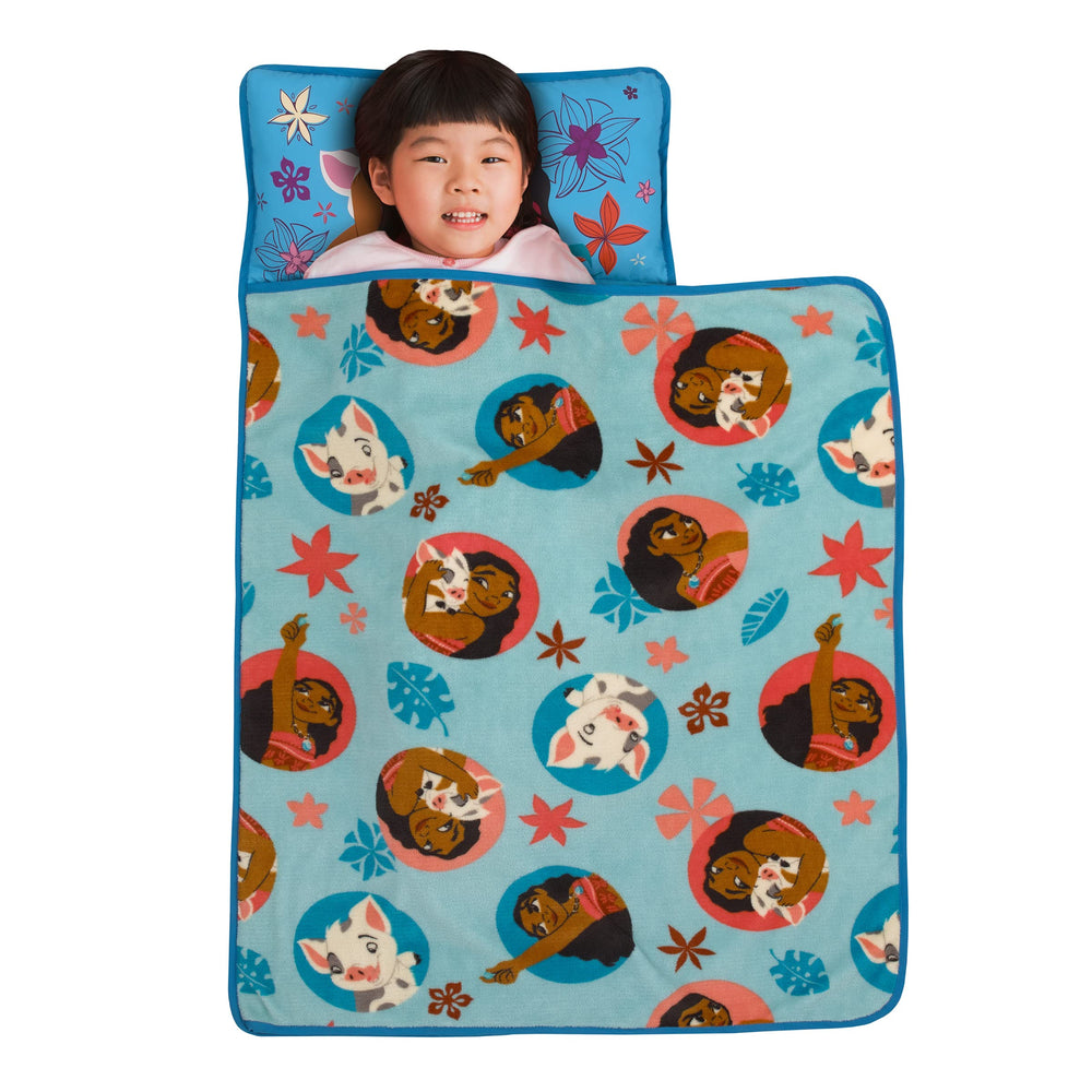 NoJo Moana nap mat soft plush closeup, cozy rest feel
