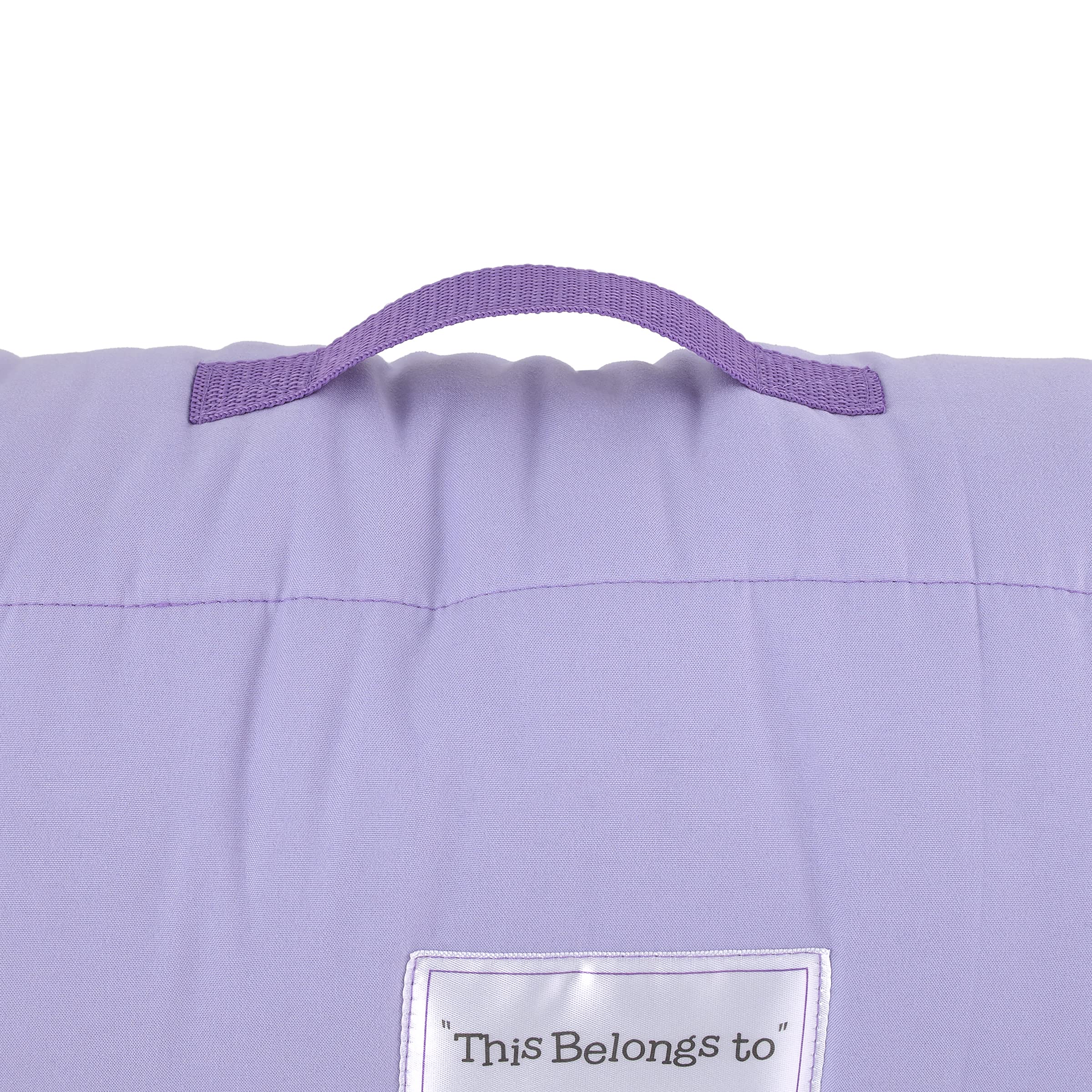 NoJo nap mat measures 46 by 32.5 inches for ample toddler space.