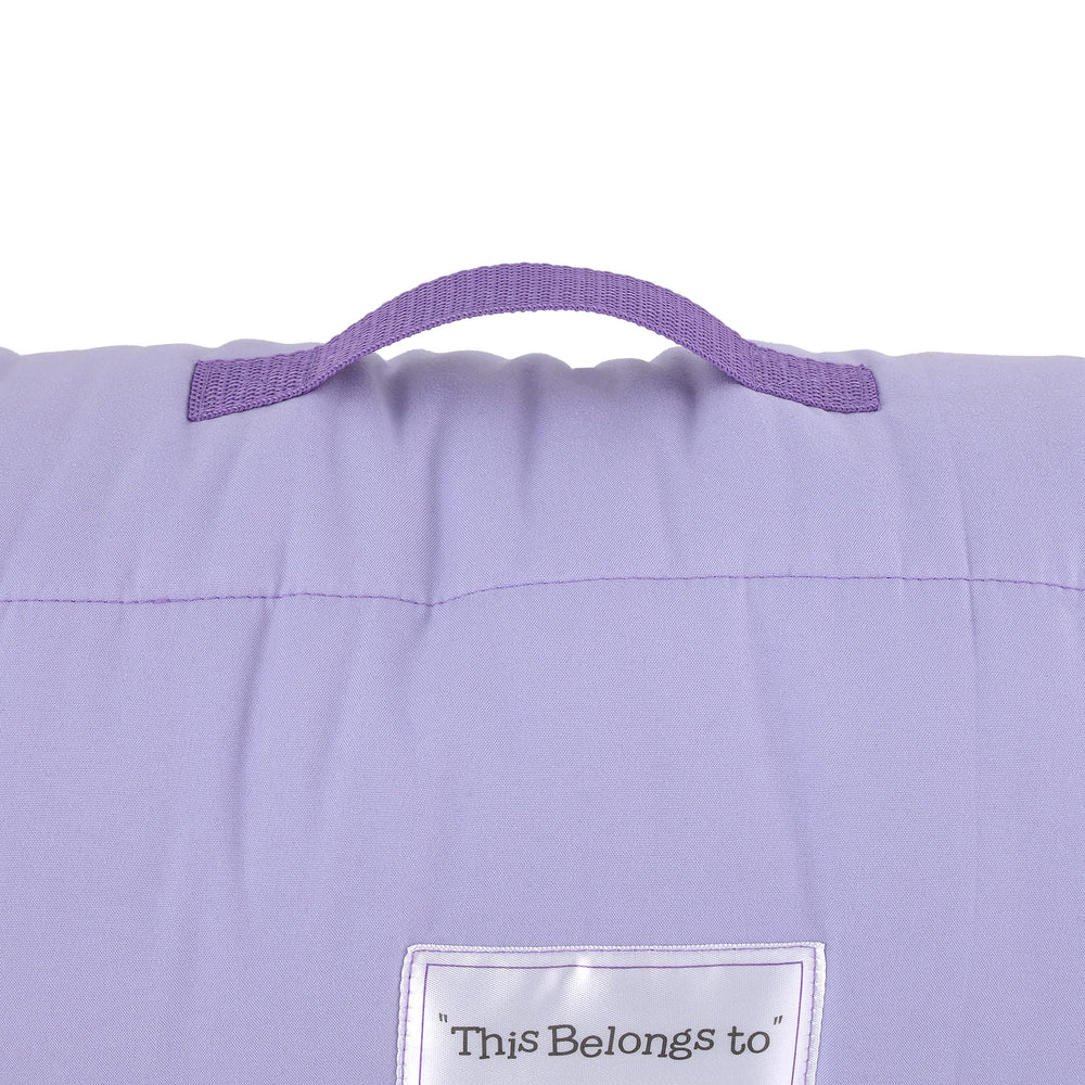 NoJo nap mat measures 46 by 32.5 inches for ample toddler space.
