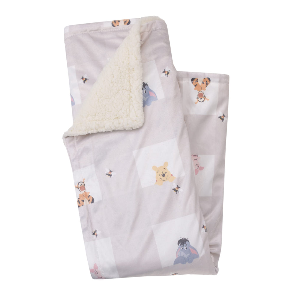NoJo sherpa back white plush texture adds warmth and cuddly comfort.