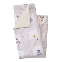 NoJo sherpa back white plush texture adds warmth and cuddly comfort.