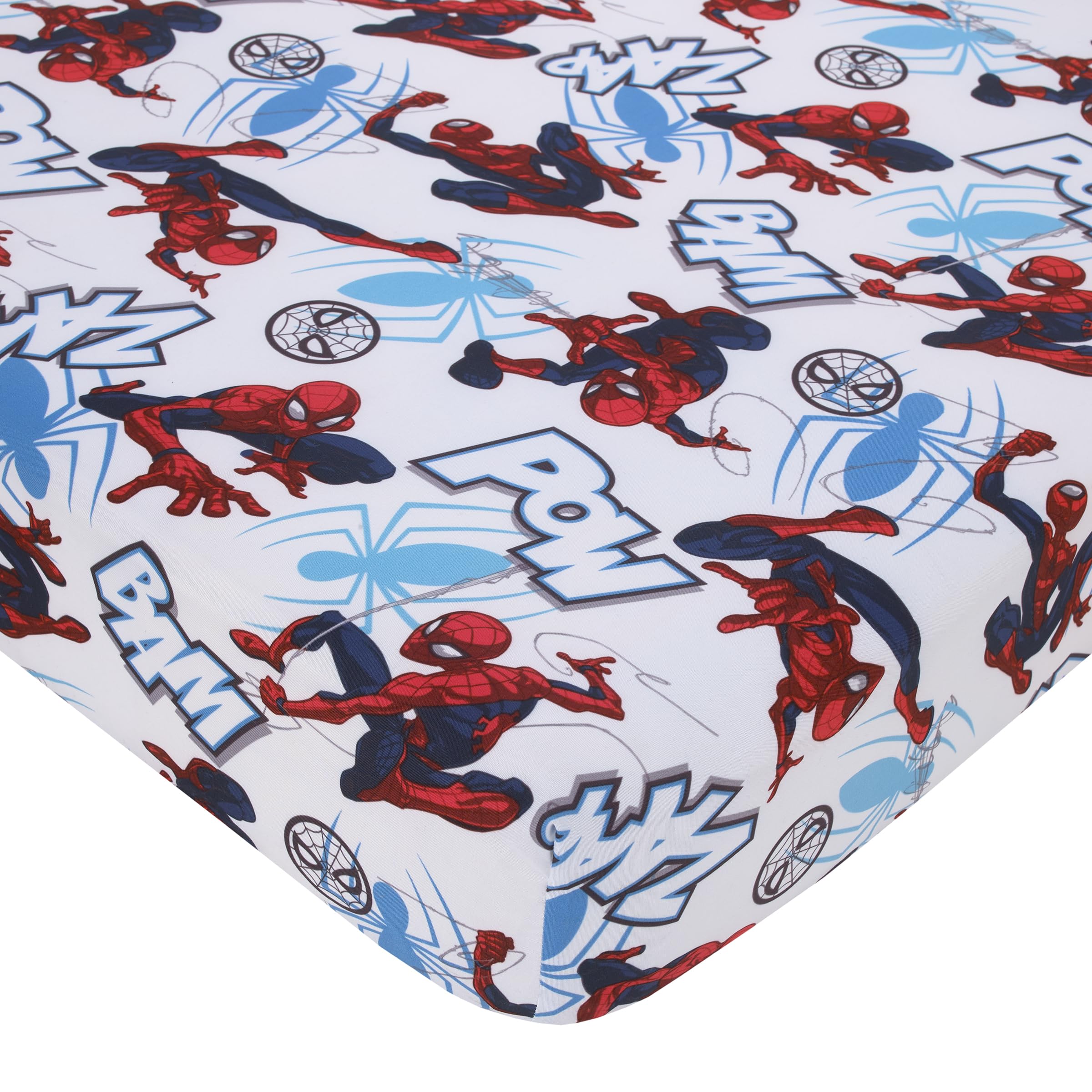 NoJo Spiderman to the Rescue top sheet offers soft, durable daily-use appeal
