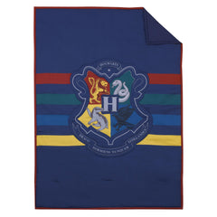 NoJo Harry Potter bed set fitted bottom sheet in navy and gold for secure fit