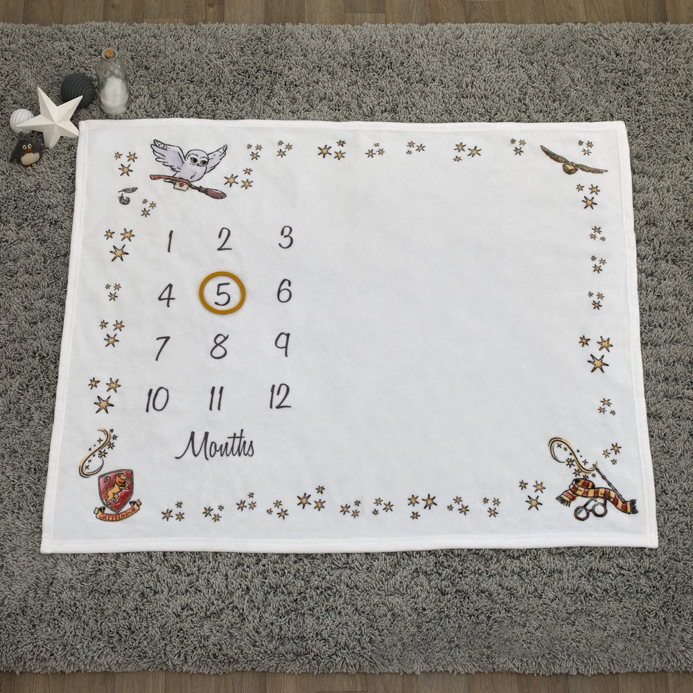 NoJo blanket features stars pattern adding whimsy to bedtime photos and warmth.