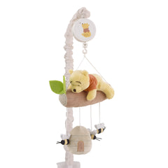 NoJo Winnie the Pooh mobile featuring Pooh on a branch promotes a calming bedtime routine