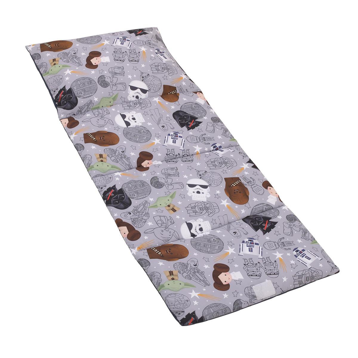 NoJo Star Wars nap mat full setup delivers cozy space for rest and imaginative play.