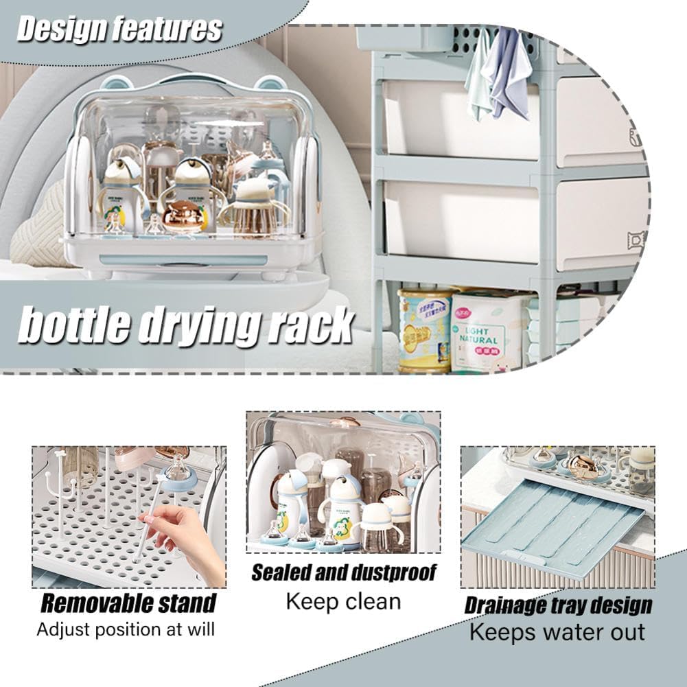 Nollapo crystal-clear material shows clean-looking drying areas