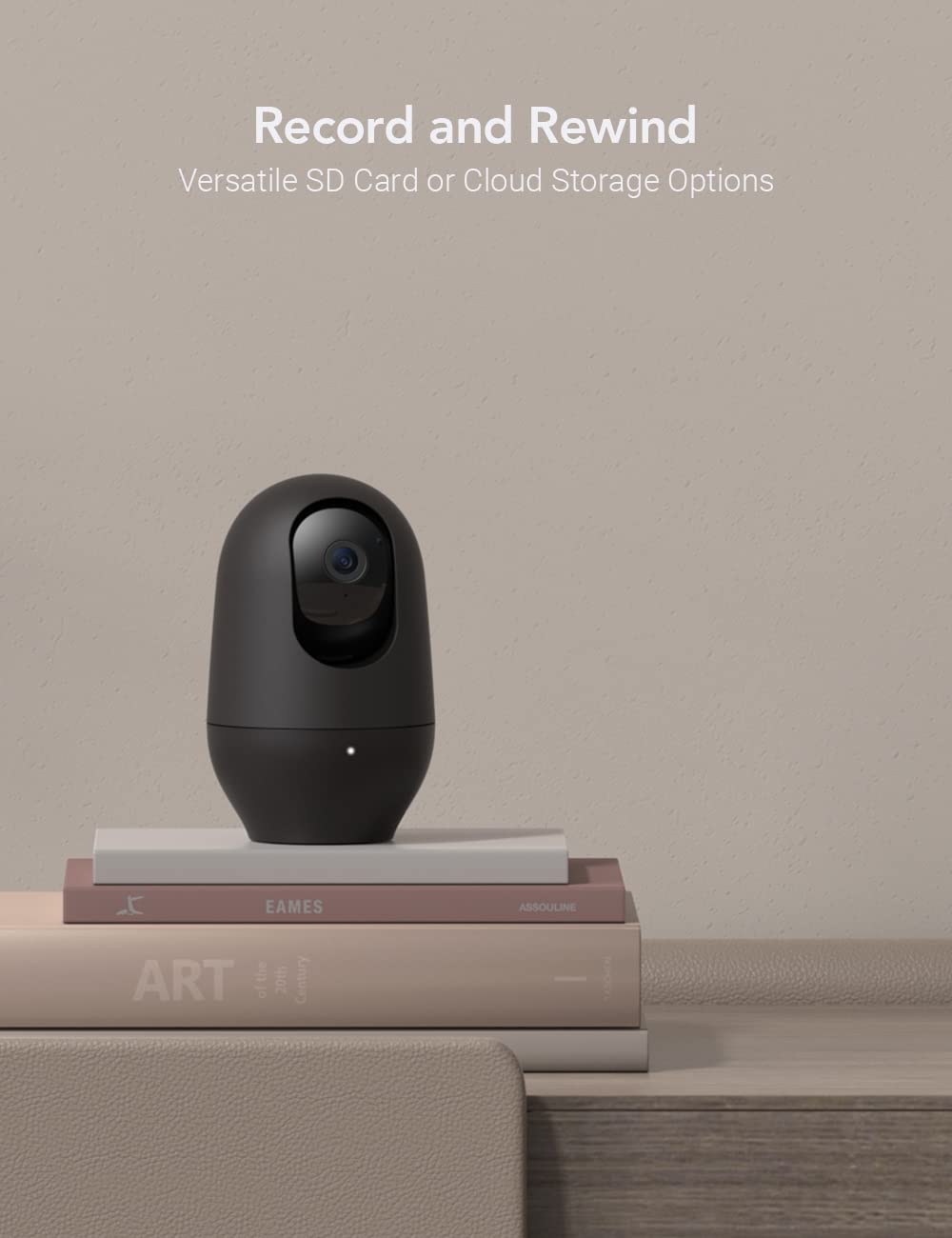 nooie 2k baby monitor sd storage option preserves clips locally
