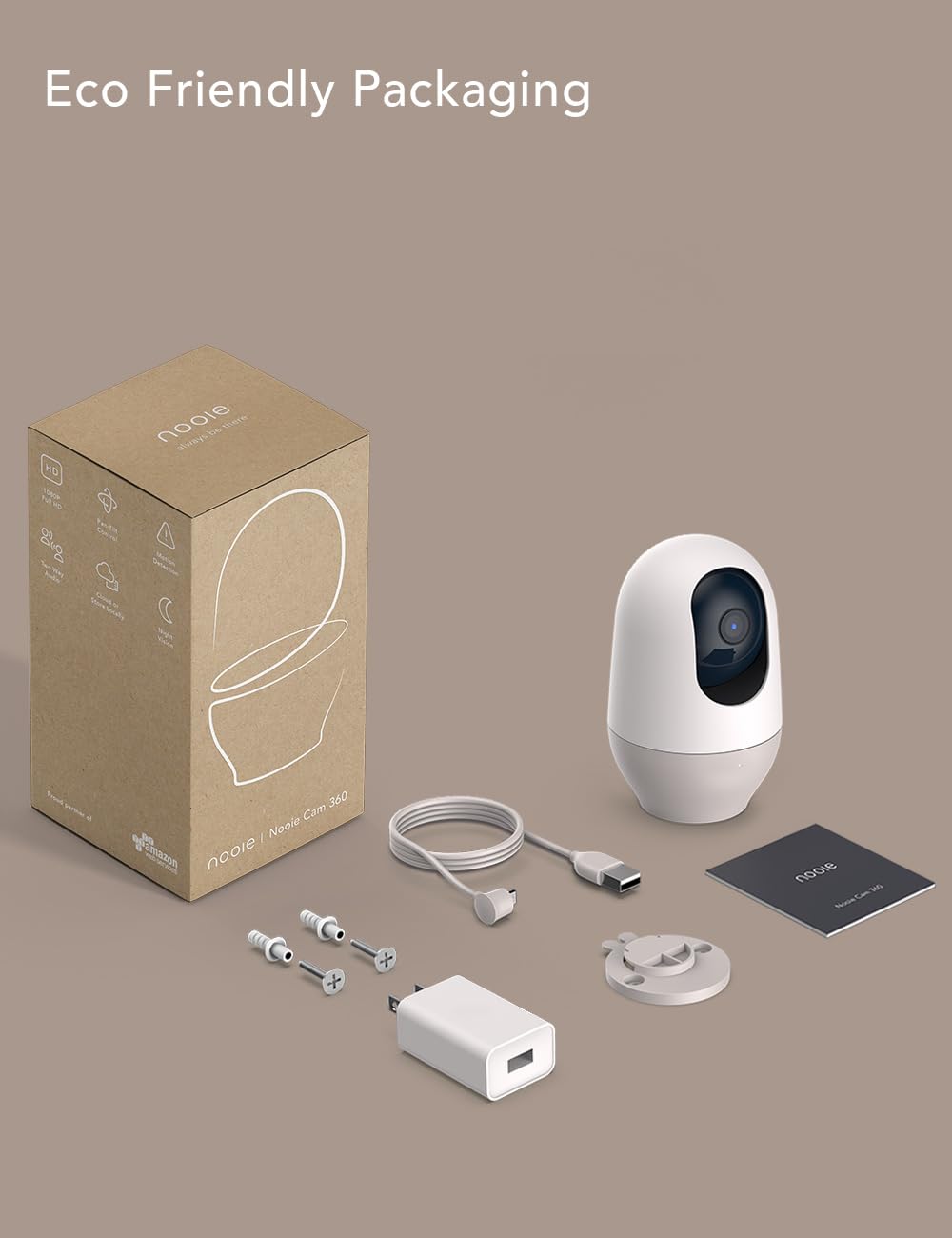 Nooie baby monitor app-setup shows easy installation and control.