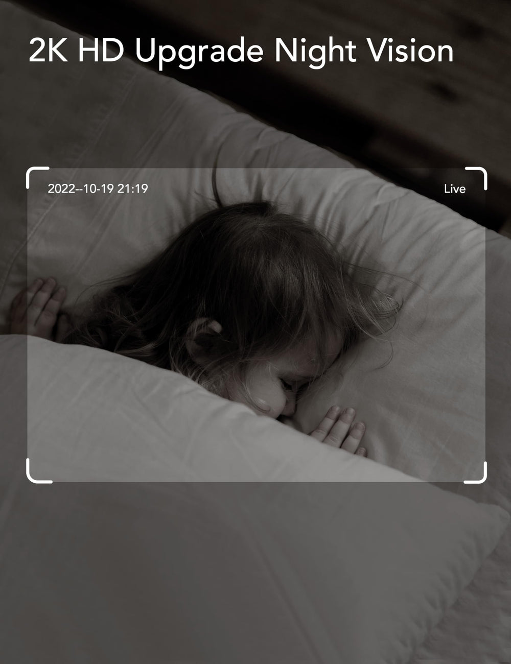 Nooie two-way audio allows soothing conversations with baby.