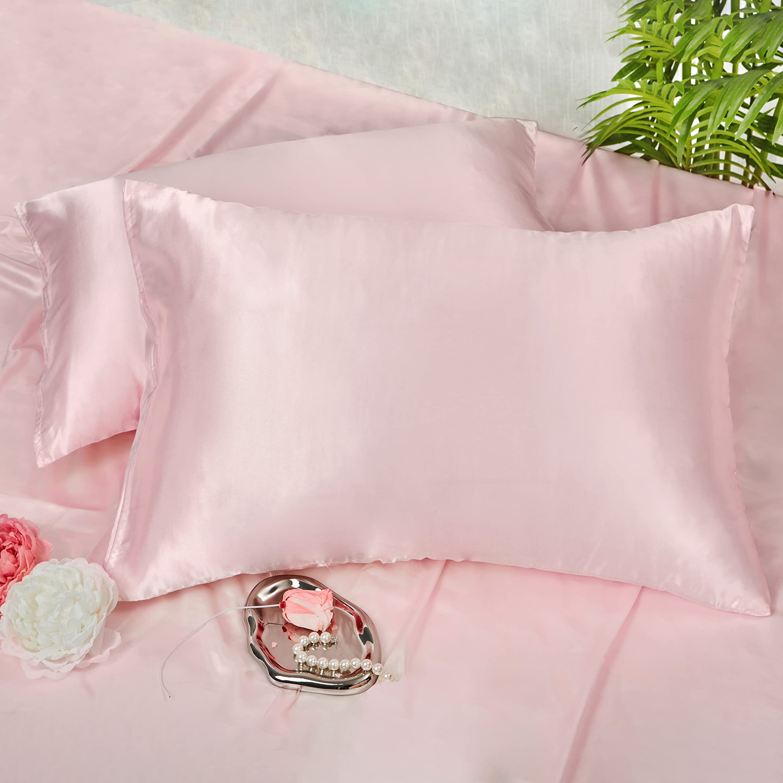 NookZuzu hair and skin protection satin texture for smoother sleep
