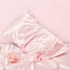 NookZuzu jade toddler pillowcase 14x20 closeup shows soft satin sheen