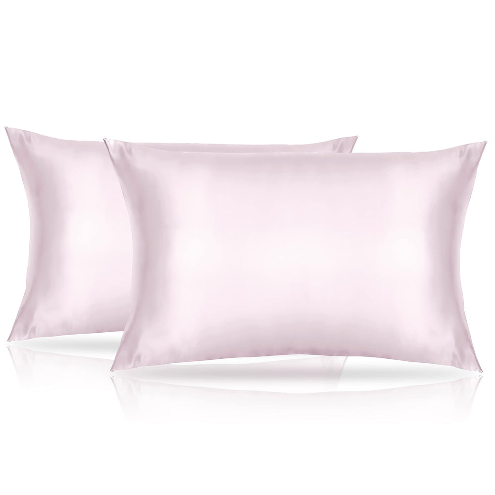NookZuzu travel pillowcase 2pack package display with jade satin pillowcases