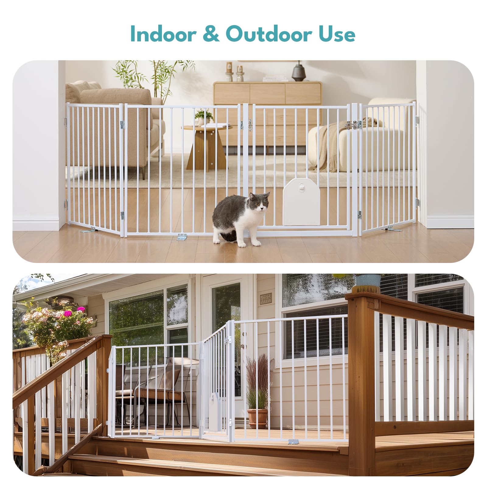 No Pawblems small pet door provides adjustable access for calm multi-pet households.