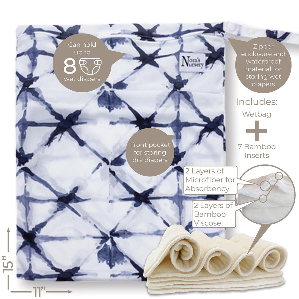 Nora's Nursery soft microfleece liner feels gentle on skin.