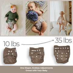Nora's Nursery water-resistant wet bag for easy on-the-go storage.