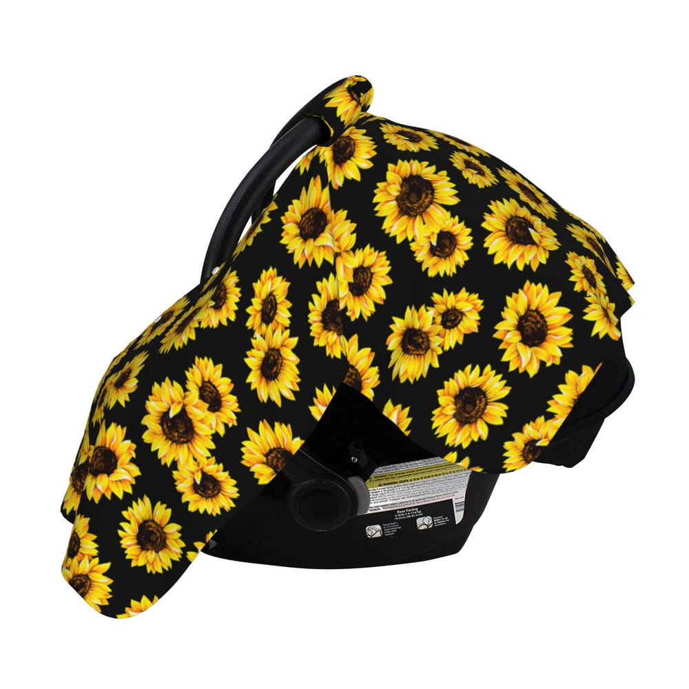 Norchzi sunflower canopy four-button opening enables easy nursing access.