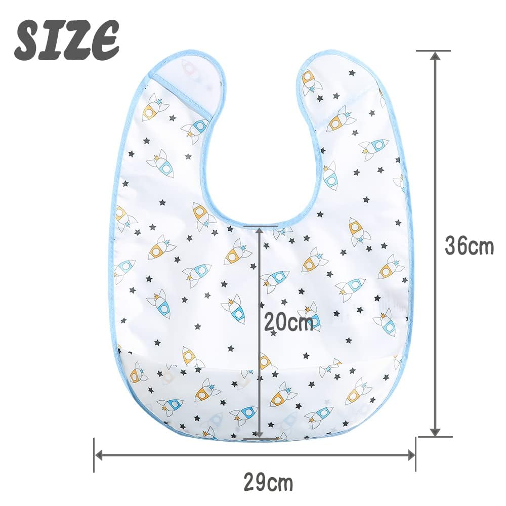 norinori baby bib color-pack options shows versatile colors for boy and girl