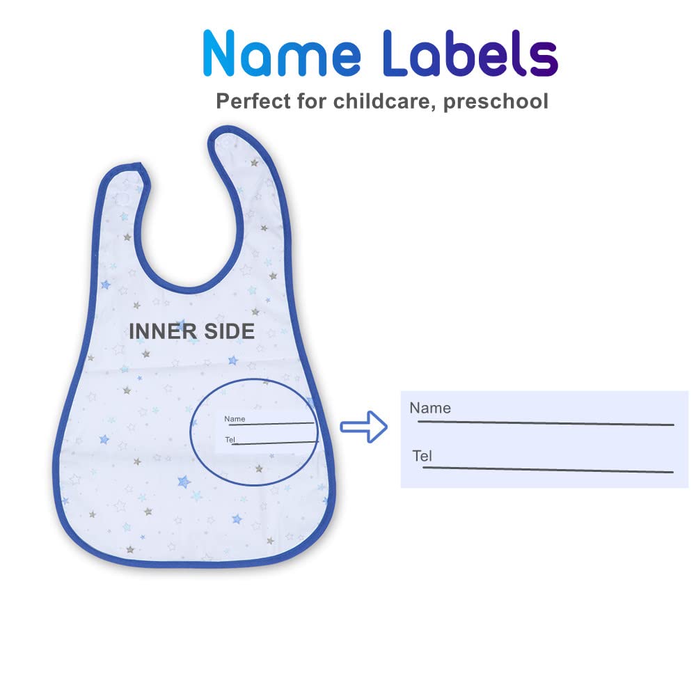 norinori four-pack bib set demonstrates value and ready-for-use during meals