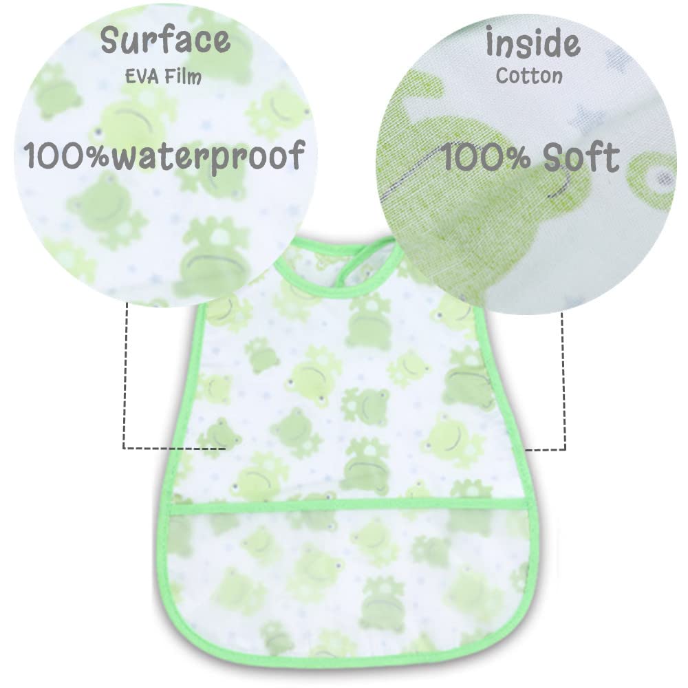 norinori toddler-fit bib shown on growing child supports use up to 42 months