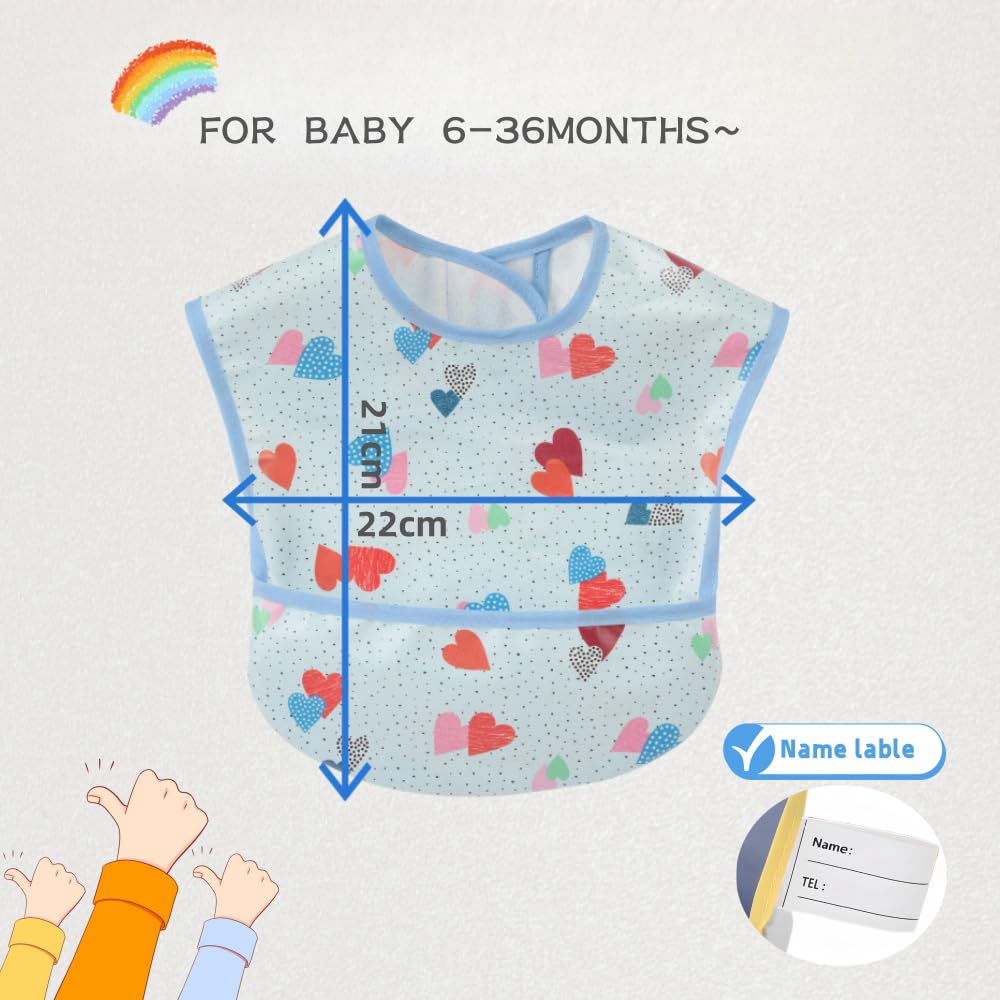 norinori baby bib in-use outdoors showcases travel-friendly mess protection