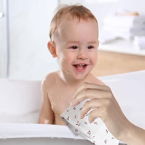 norinori Baby Msulin washcloths soft cotton texture comforts delicate newborn skin