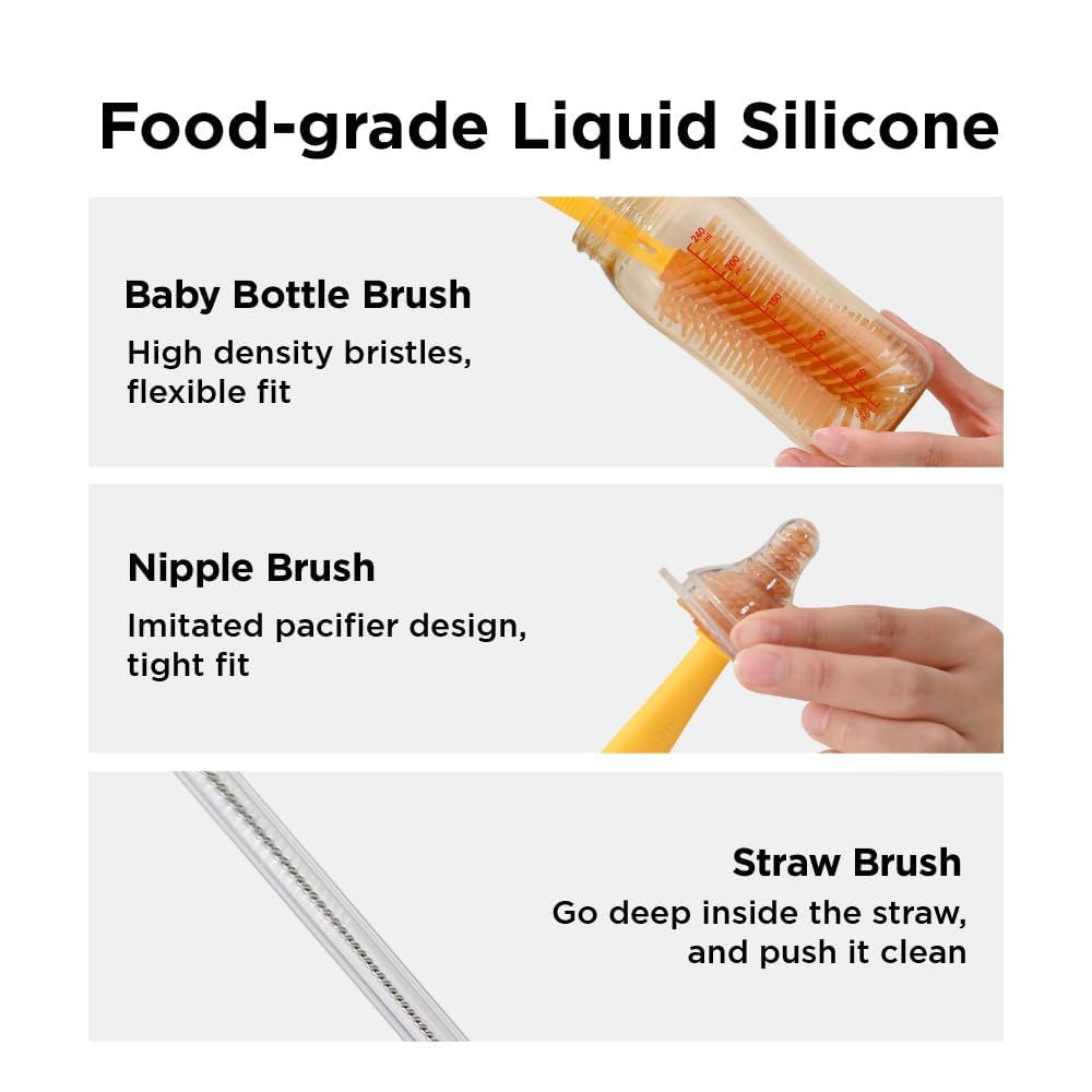Northway OneStore travel bottle cleaner kit breast pump brush targets hard spots
