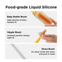 Northway OneStore travel bottle cleaner kit breast pump brush targets hard spots