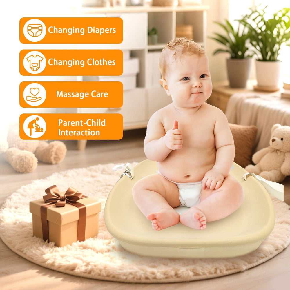 NOSDA CRADOE changing pad fits on dressers or tables for ergonomic height
