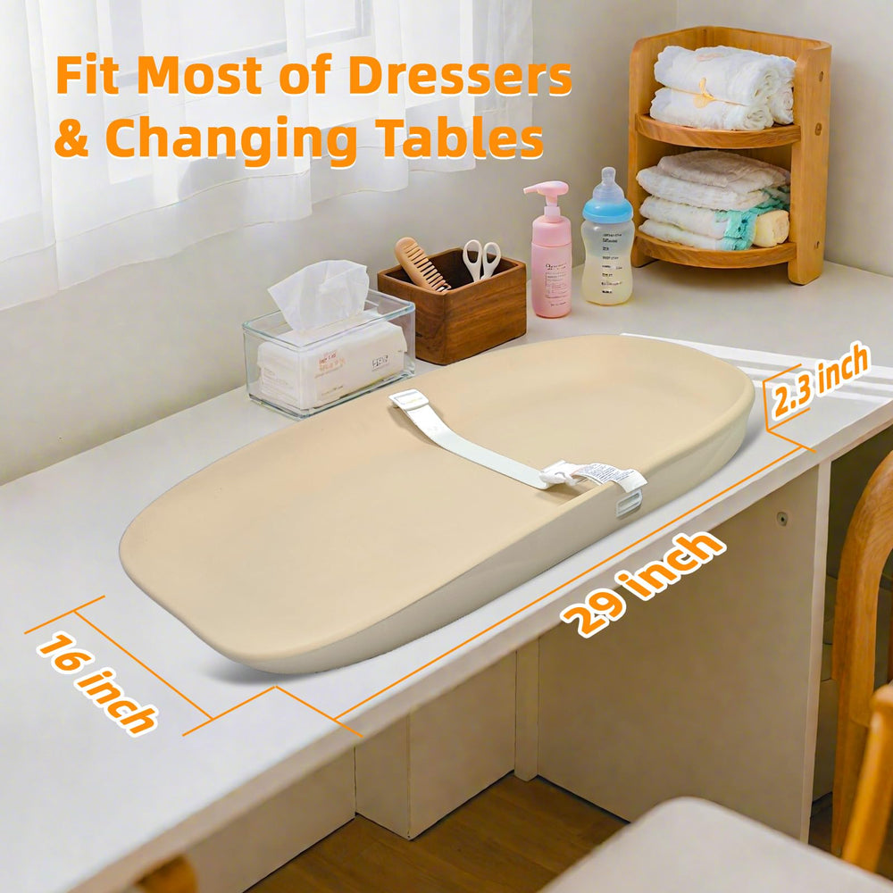 NOSDA CRADOE changing pad wipe-clean surface promotes quick hygiene after diaper changes