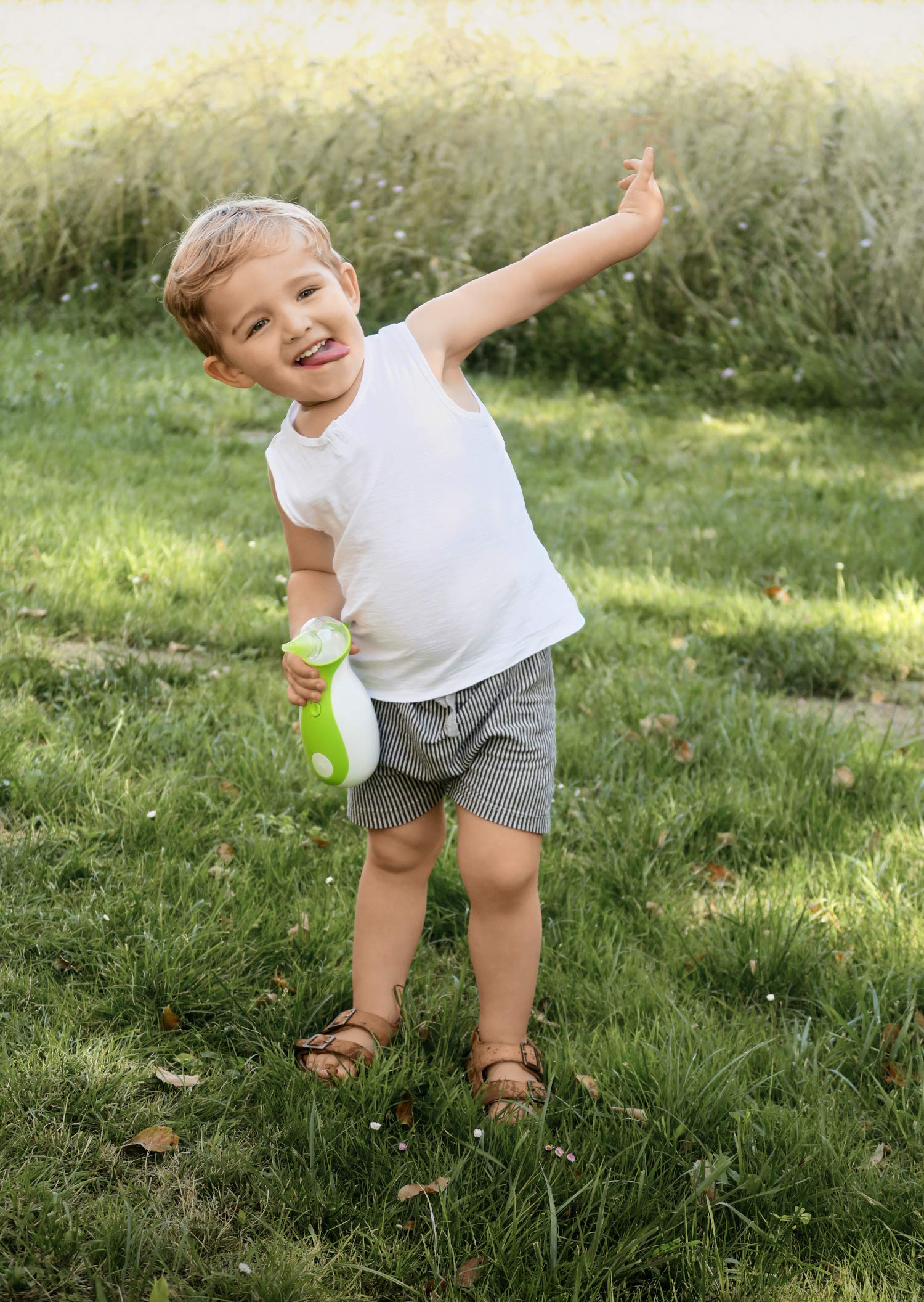 Nosiboo Go BPA-free materials emphasize baby-safe design.