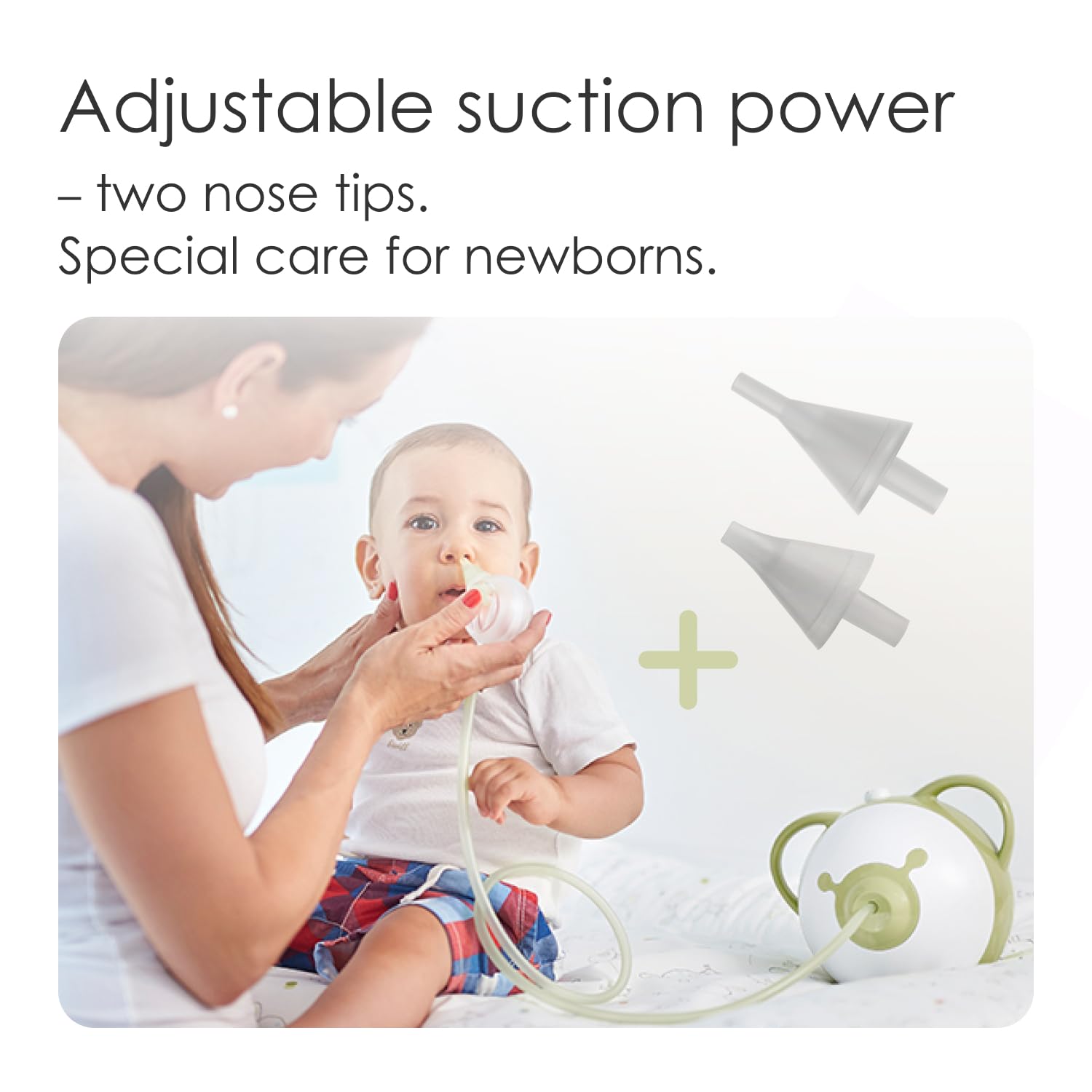 Nosiboo Pro pink package-included view highlights ready-to-use kit for busy parents.