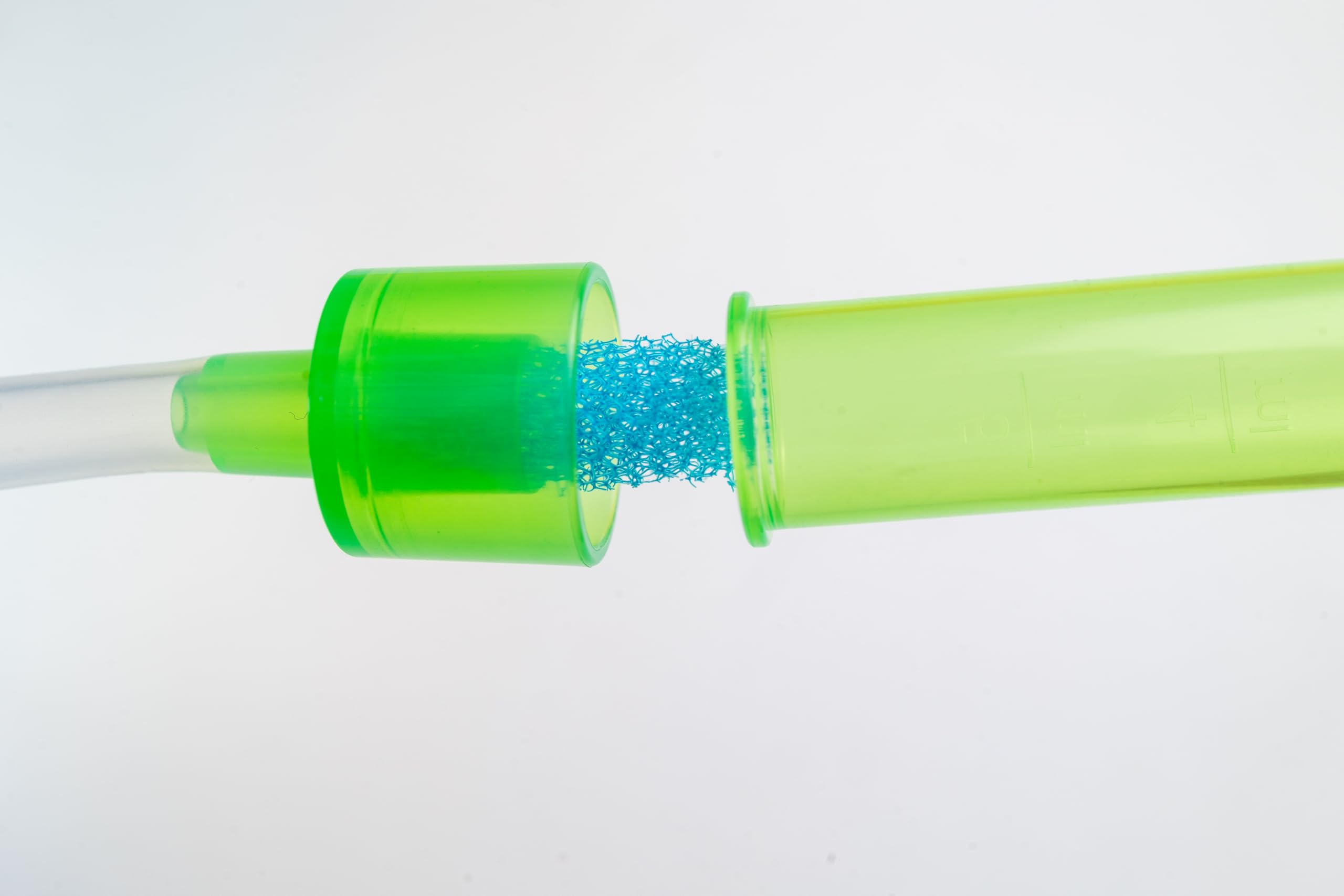 Nosies newborn nasal aspirator includes 20 hygiene filters for easy maintenance.