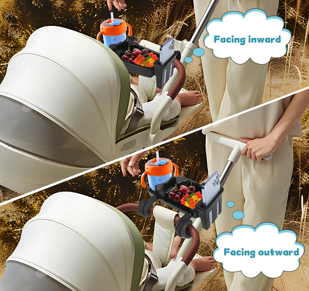 NOTEZMATE anti-slip design prevents tray from shifting during bumpy rides.
