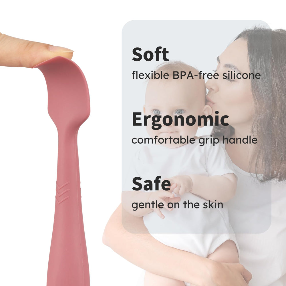 Nothomme spoon-shaped design reaches hard-to-reach areas with precision.