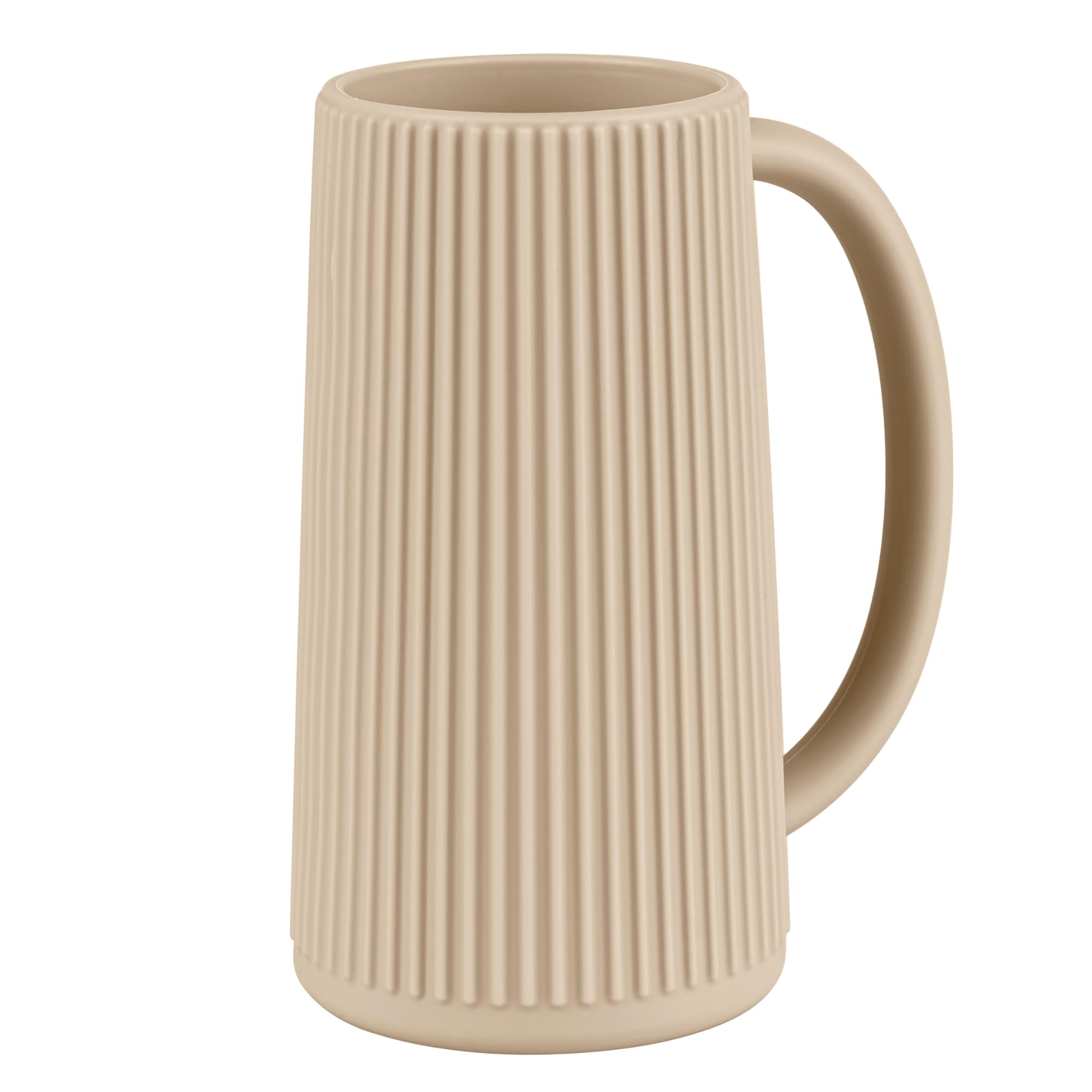 Nothomme wash rinser cup in shifting sand color with soft silicone for gentle rinsing.
