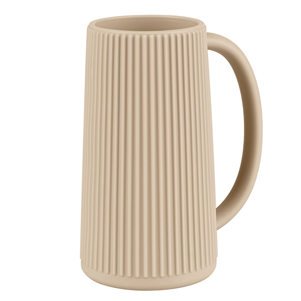 Nothomme wash rinser cup in shifting sand color with soft silicone for gentle rinsing.