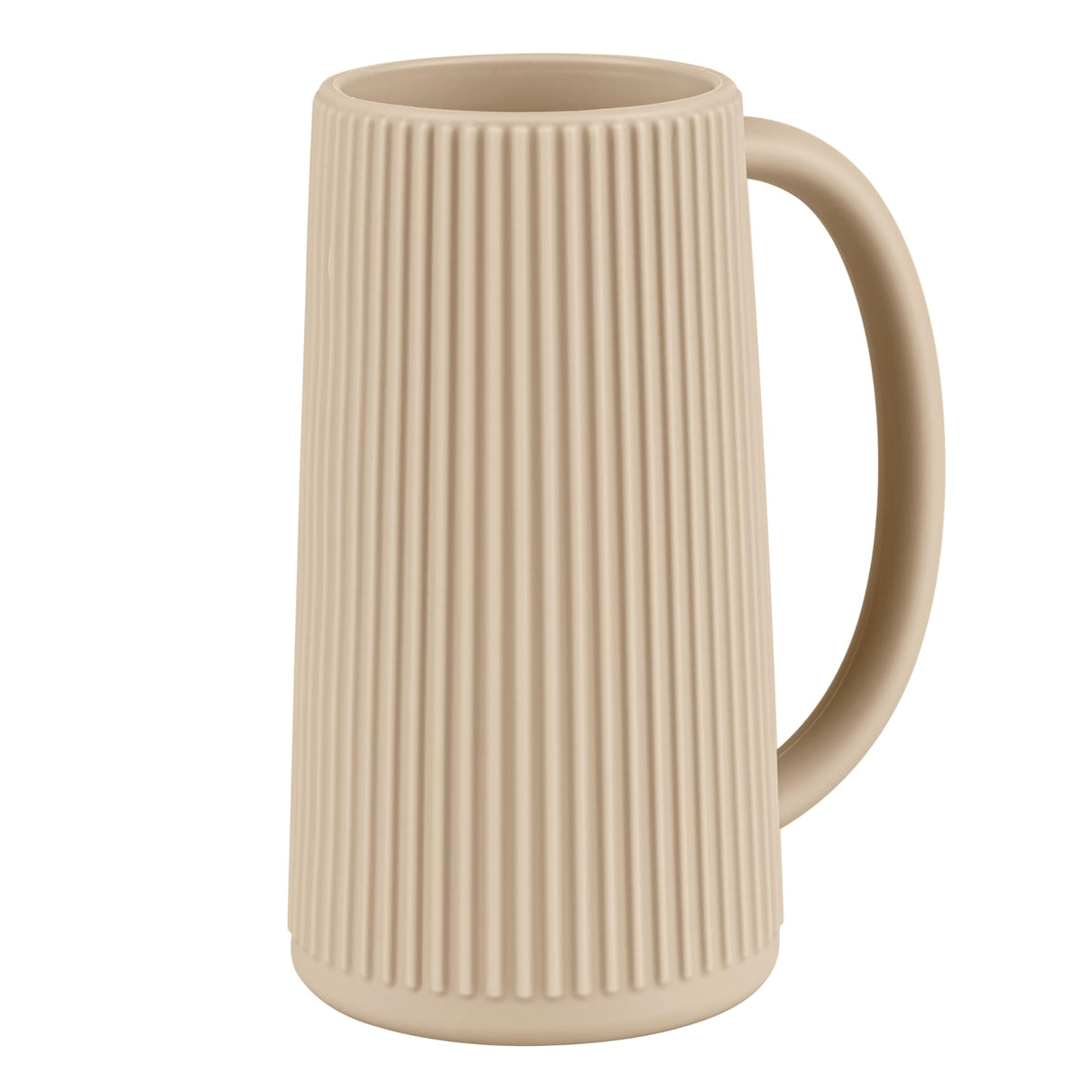 Nothomme wash rinser cup in shifting sand color with soft silicone for gentle rinsing.