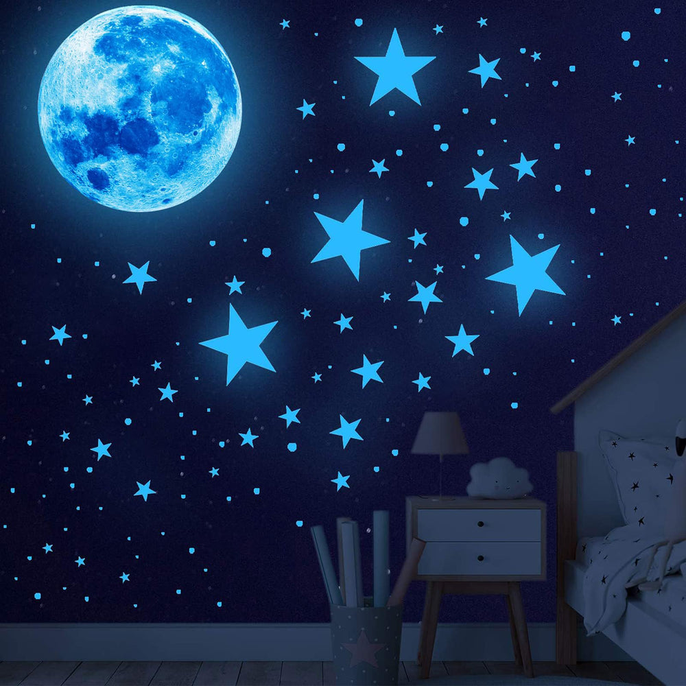 Nouata glowing stars set brightens bedrooms with a subtle, comforting glow