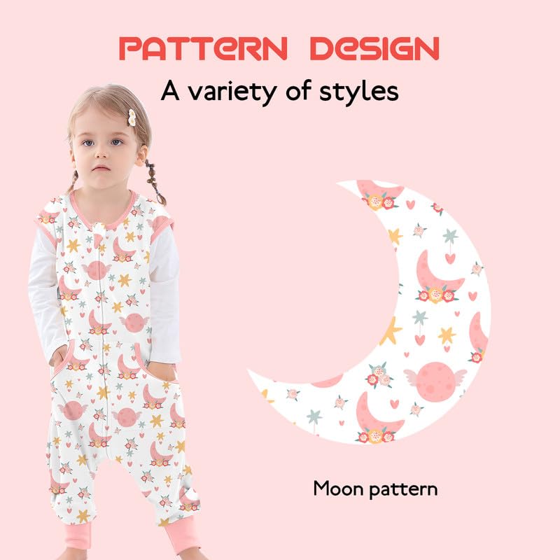 NOUJULOUN active baby-sleeping fit supports freedom of movement.