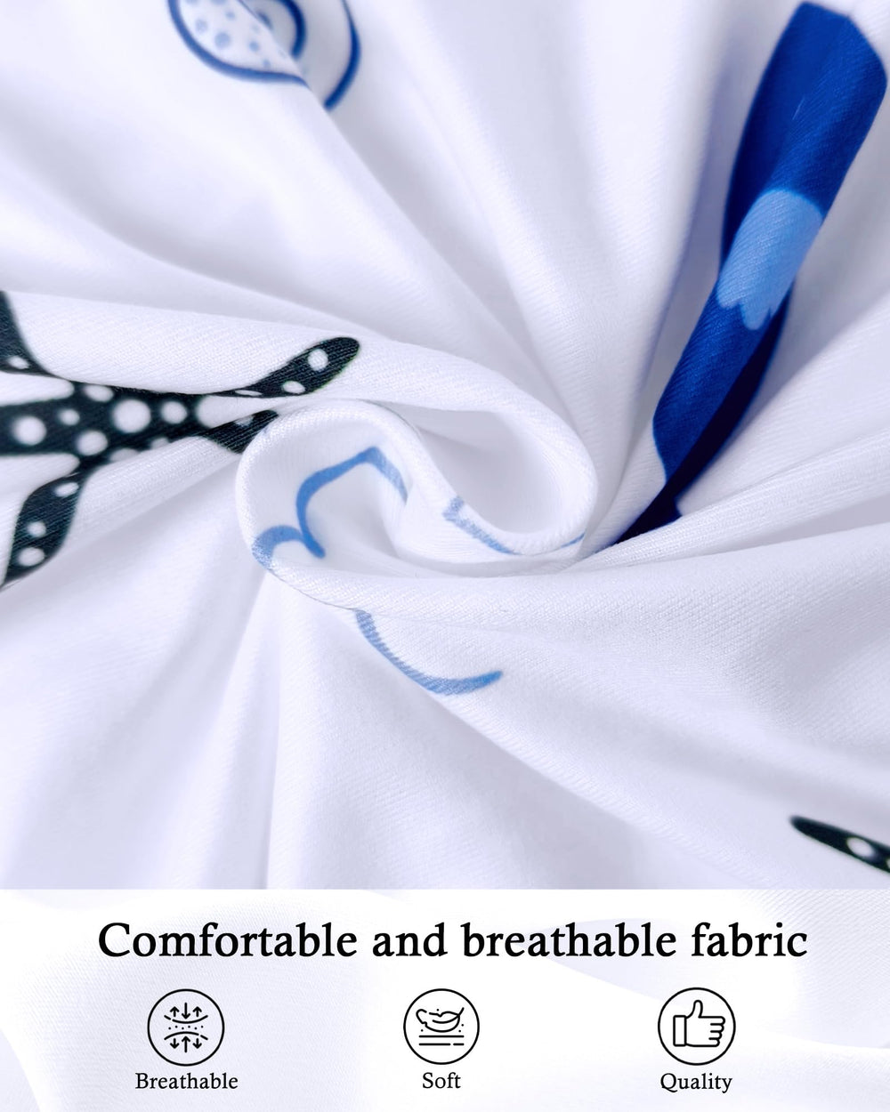 NOUJULOUN size range 9-24m to 24-36m shows growth-friendly wearable blanket.