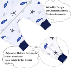 NOUJULOUN toddler sleep sack hidden zipper protects delicate skin during movement.