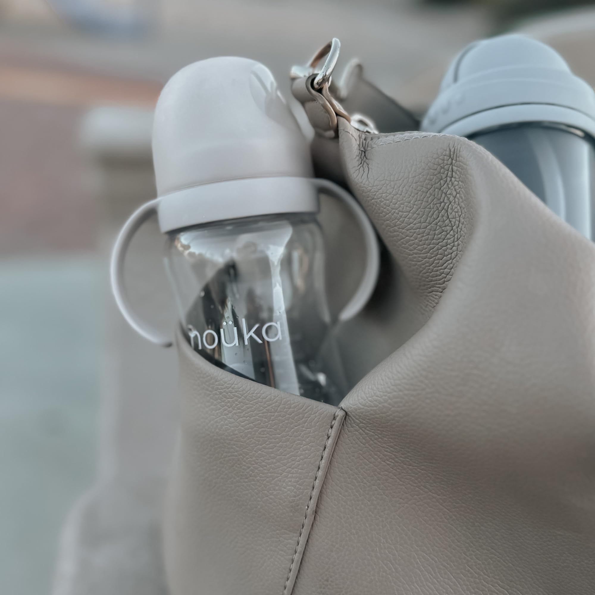 noüka Soft Spout Sippy Cup colorways offer stylish options for kids