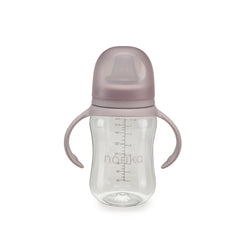 noüka soft spout sippy cup removable handles demonstrate easy grip for growing toddlers