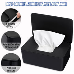 NOVWANG wipes dispenser offers large capacity for easy diaper changes.