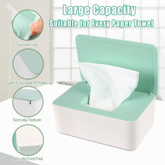 NOVWANG wipes dispenser lid seal demonstrates dust protection and moisture retention